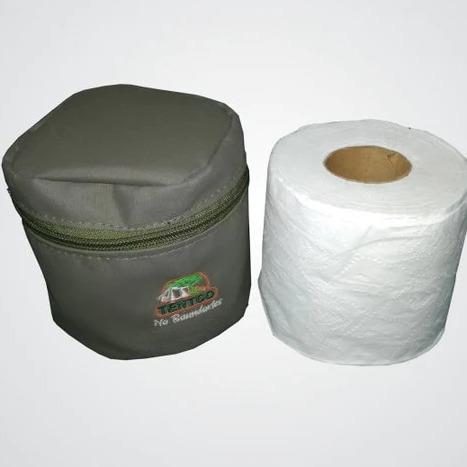 Toilet Roll Holder with zipped Top