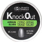 JSB KNOCK OUT AIRGUN SLUGS .251/6.37 150 PER TIN - 33.49 GRAIN