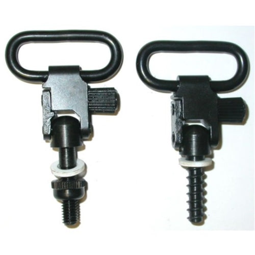 Pair 1in QD Machine Nut Wood Screw (long) swivels