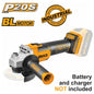 INGCO CORDLESS ANGLE GRINDER N/BATT 20V-CAGLI201158