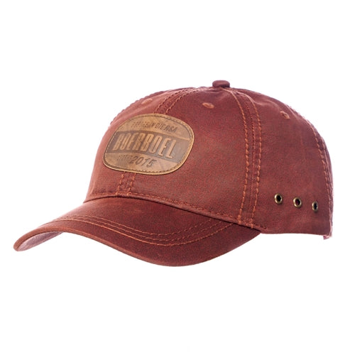 Boerboel Oilskin Cap - Rust