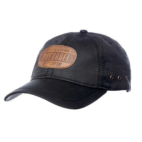 Boerboel Oilskin Cap - Charcoal