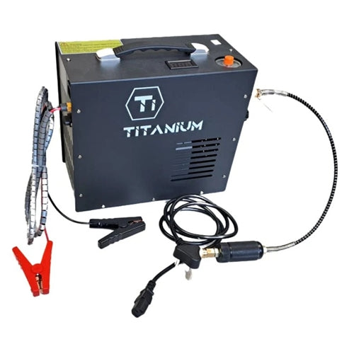 12V/220V Titanium (Black) Mini High Pressure Compressor (250BAR)