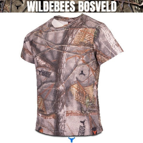 Wildebees Kids Bosveld Camo T-Shirt
