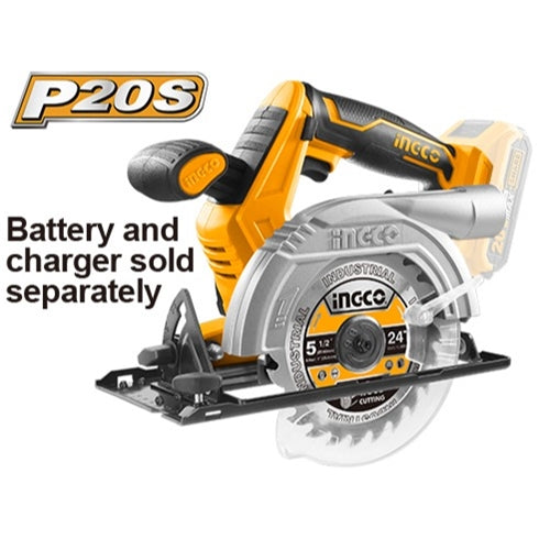 INGCO CORDLESS CIRCULAR SAW 185MM -CSLI18511