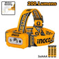 INGCO HEAD LAMP WITH 3 BATTRY HHLO13AAA8
