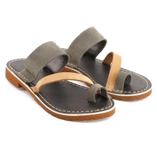 Bata Safari Pursuit Ladies Charcoal/Tan