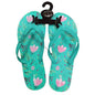 Pata Pata Ladies Flip Flop Turq S5/6