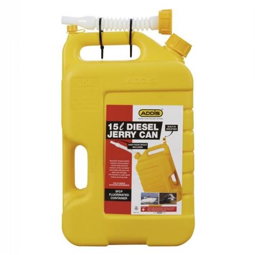 Addis Jerry Can Plastic Diesel 15L